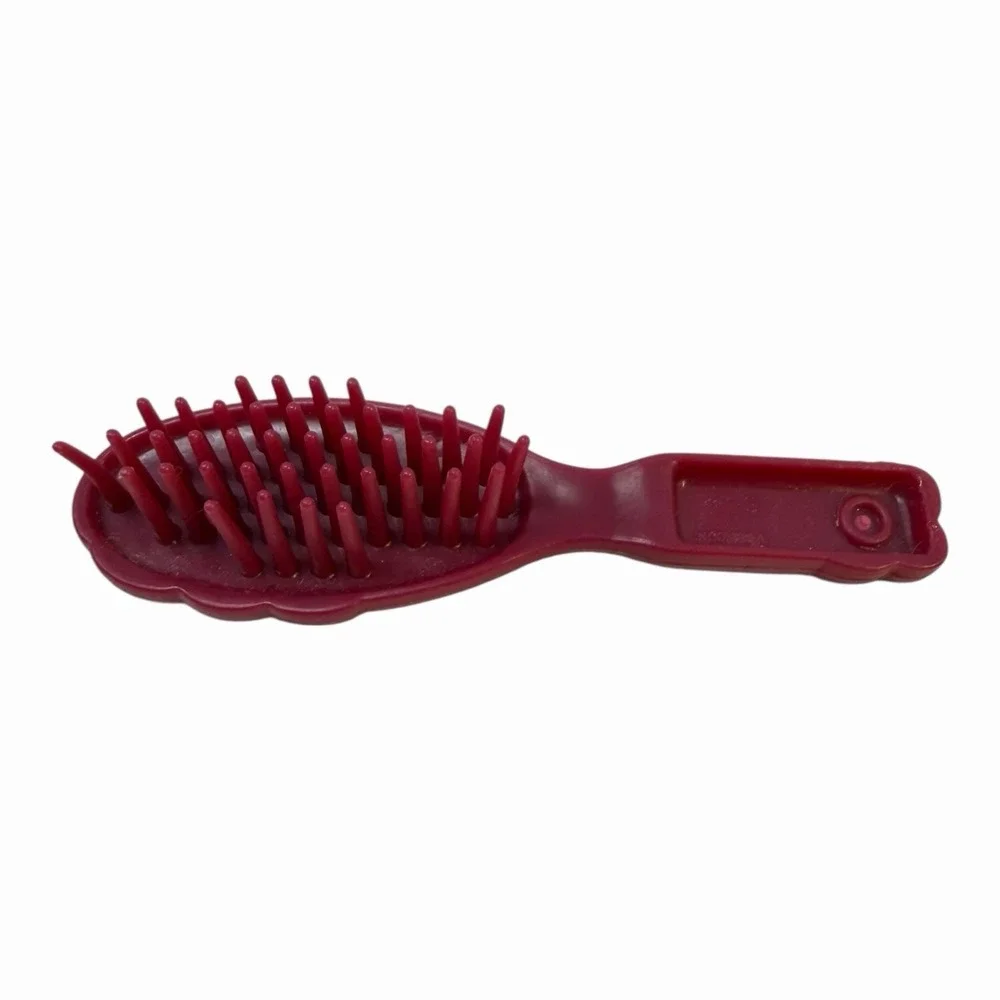 Barbie Hair Brush‎ Lot of (3) - Blue, Maroon, Pink 1990s